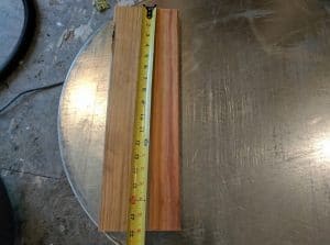 18 inches wood for water trough planters