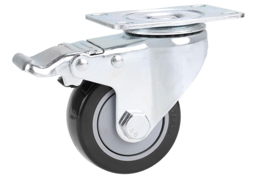 galvanized trough planter wheels