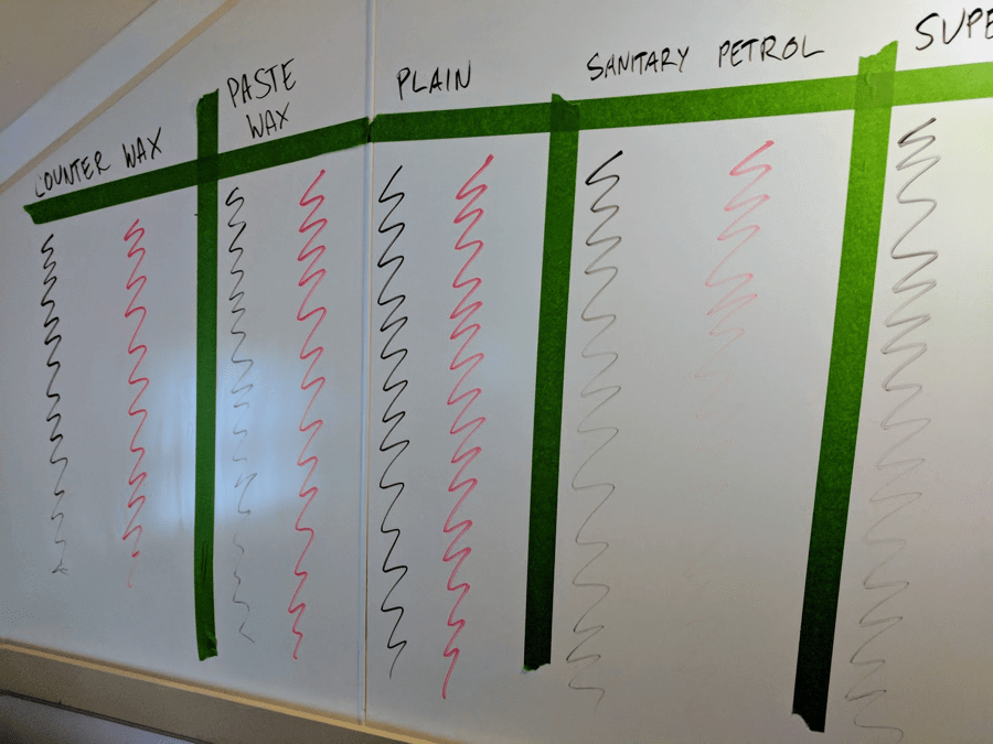 clean whiteboards left grid